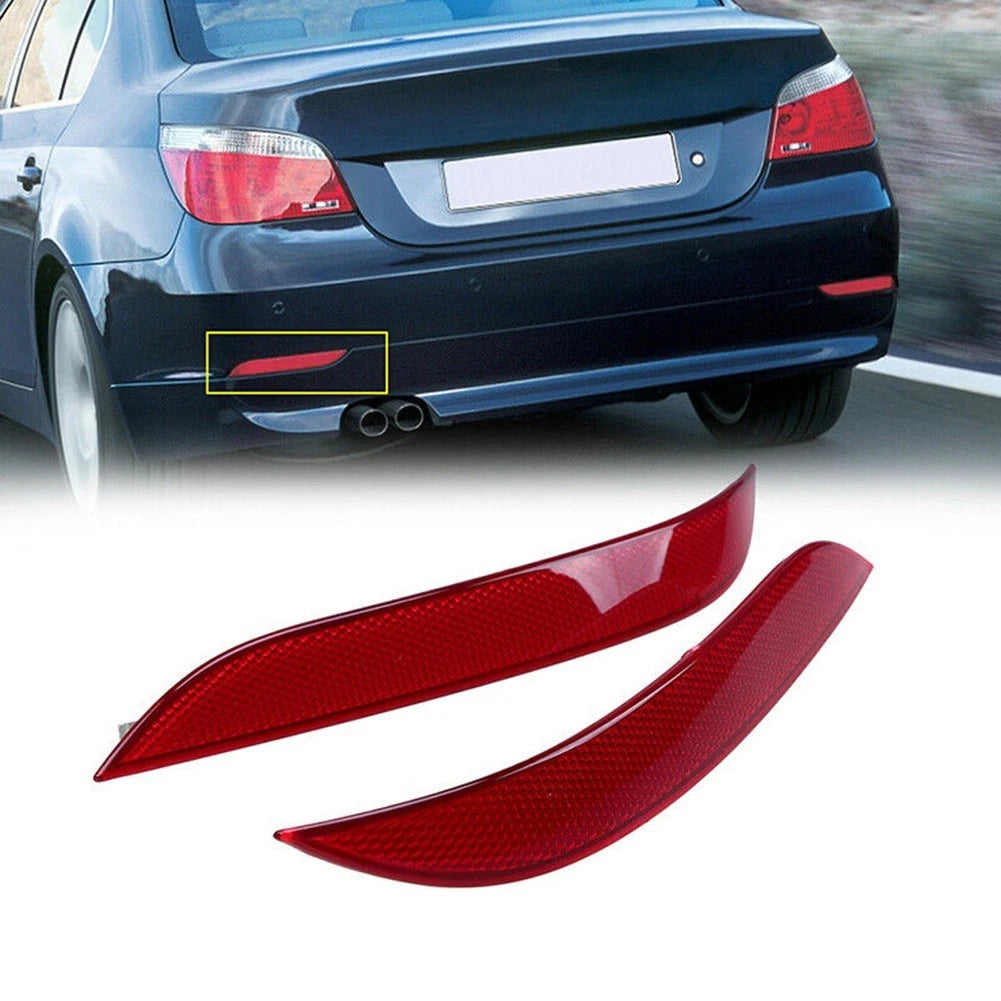 Rear Bumper Reflector Lights for BMW 5 Series E60 (2004–2010)