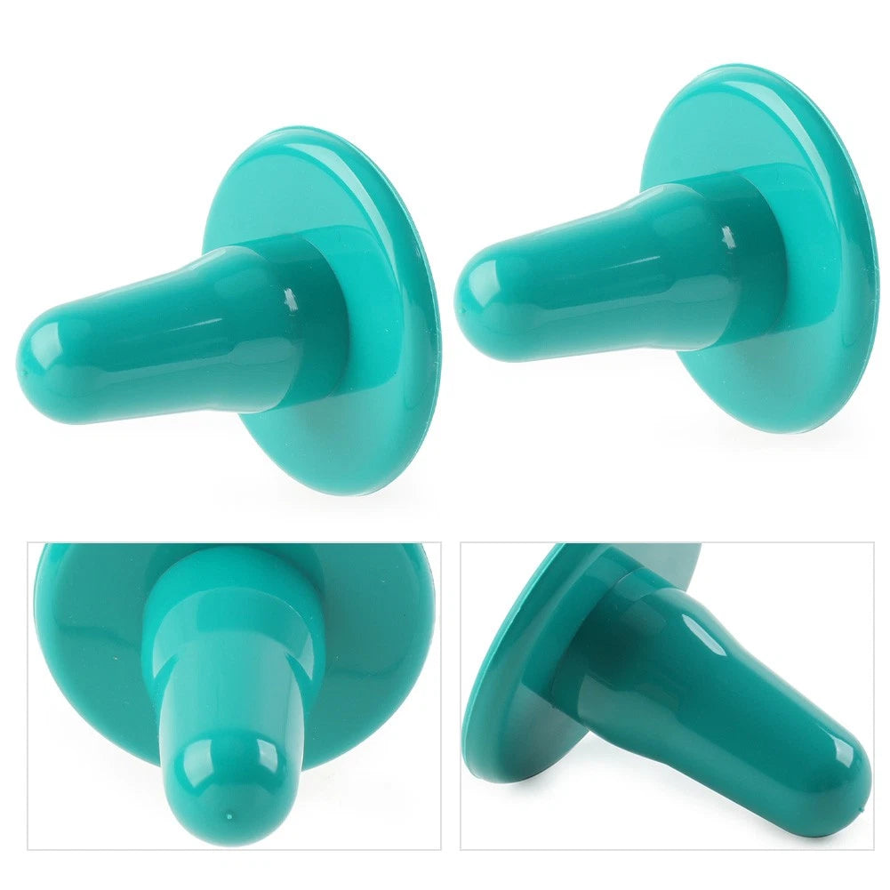 1 Pair Plastic Inflation Plugs for Cow Goat Milker (All Models)