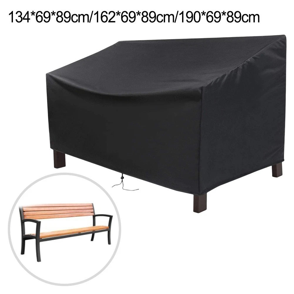 Oversized Waterproof Bench Cover for UV Protection