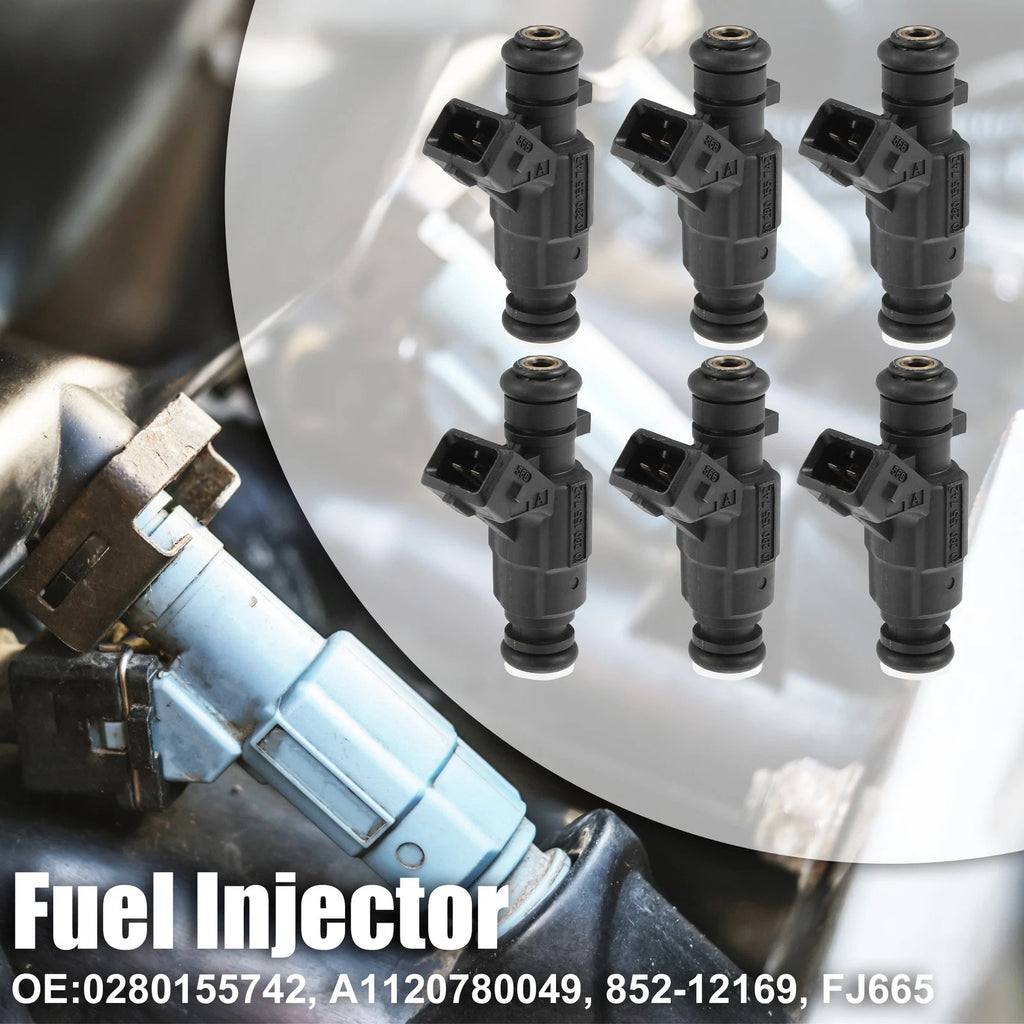 6pcs Fuel Injector Replacement for Mercedes-Benz W210 E320 (1997–2002)