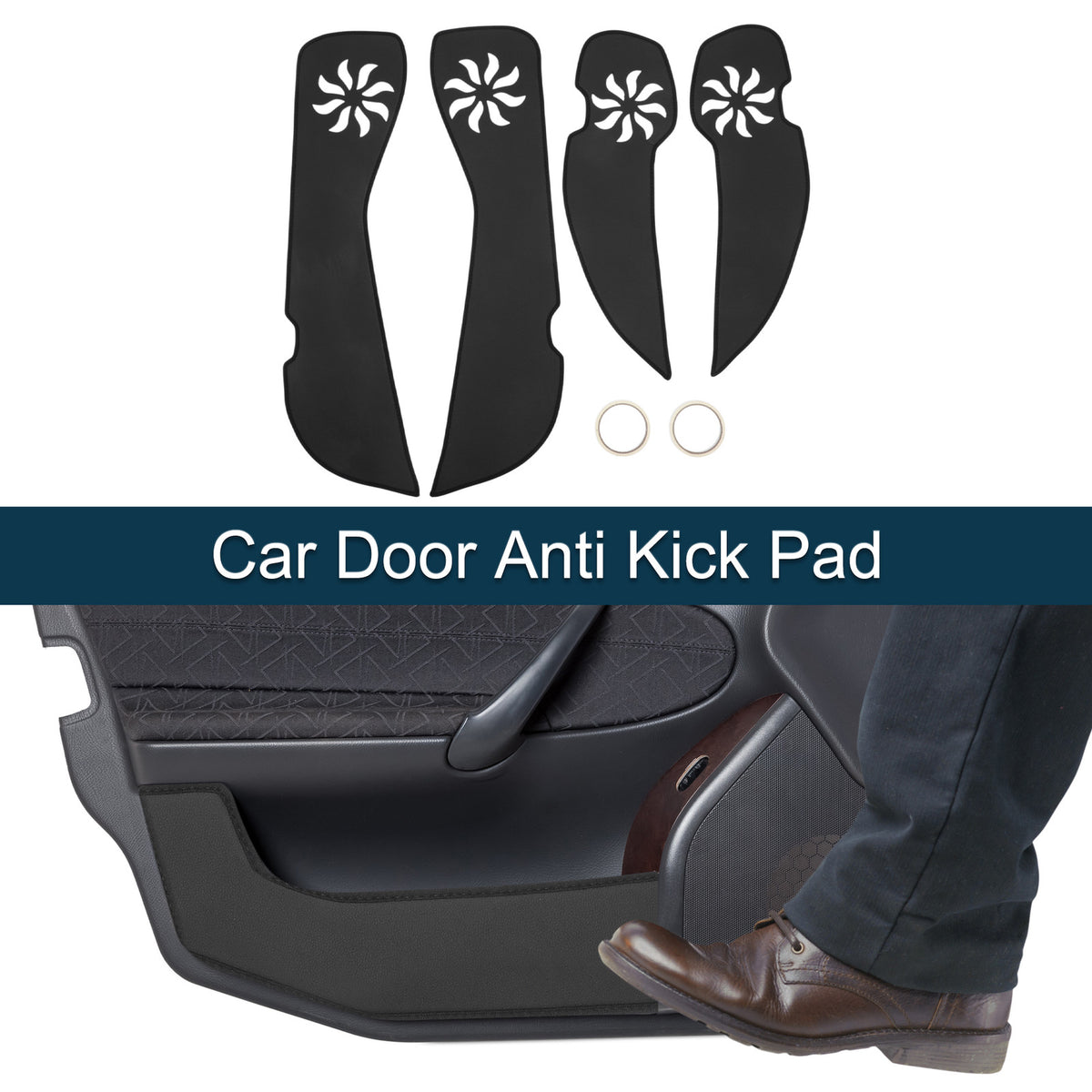 Door Anti Kick Pad Sticker Protector for Volkswagen Golf 6 (2010–2012)