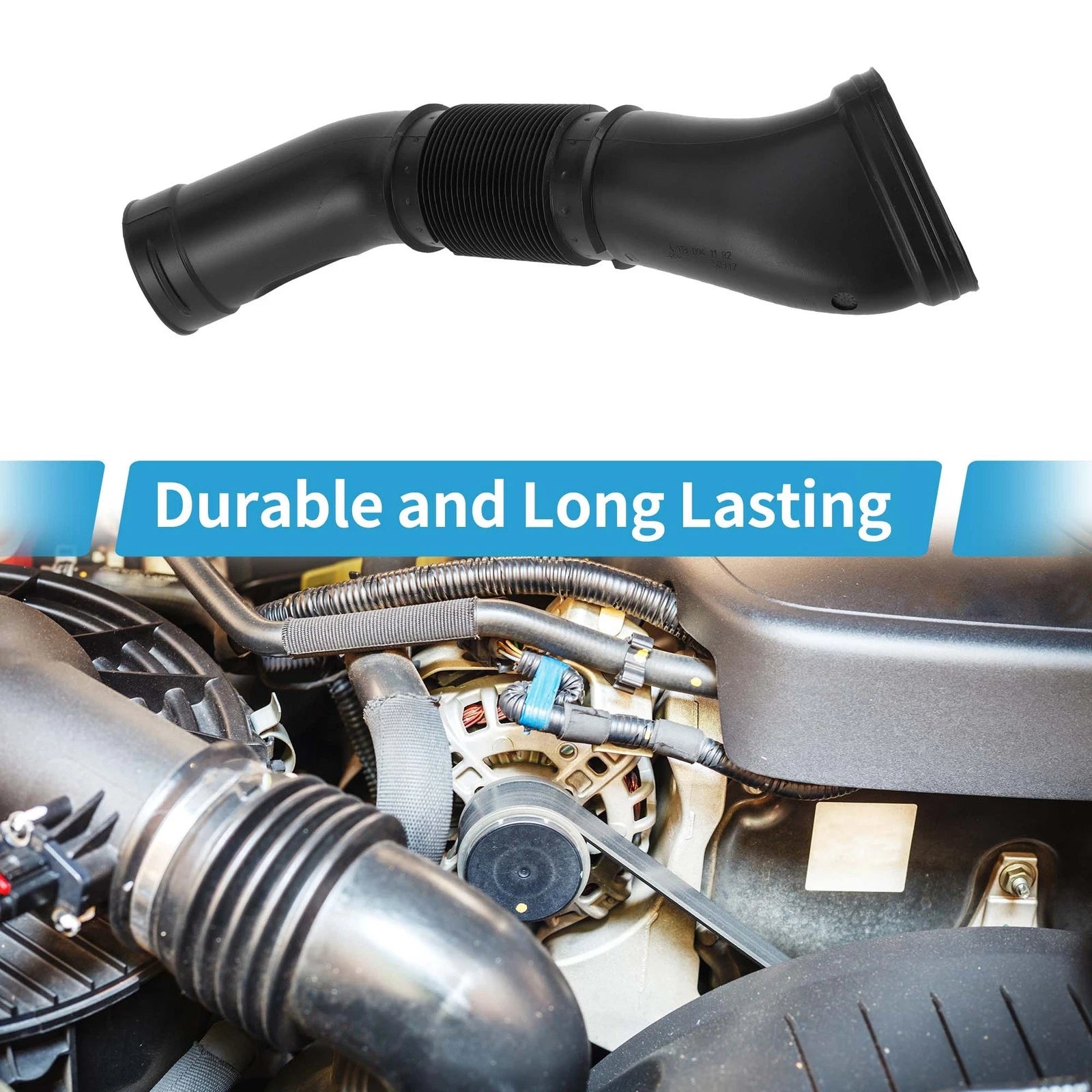 Right Side Air Intake Hose Replacement for Mercedes Benz W215 W220 (2000–2006)
