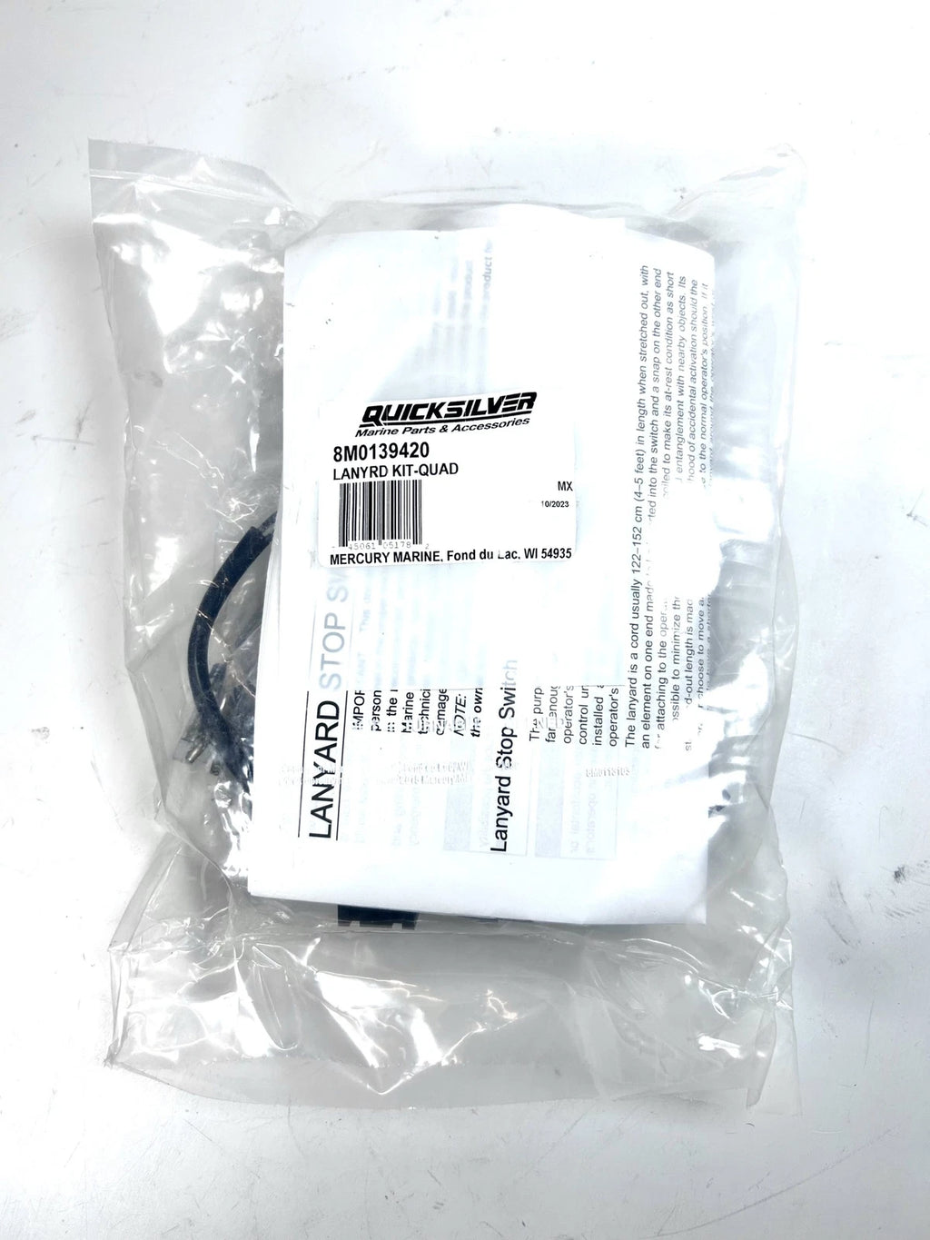 Quad Lanyard Kit for Mercury (8M0139420)