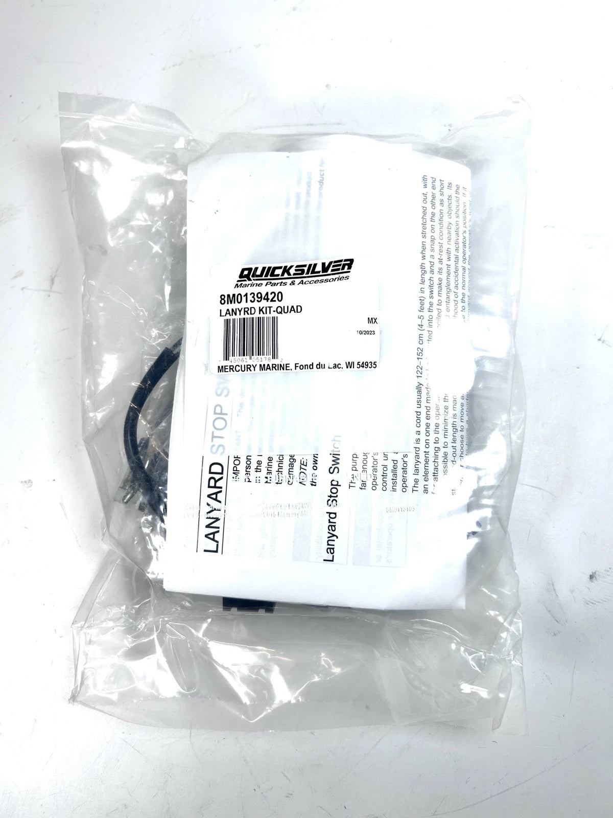 Quad Lanyard Kit for Mercury (8M0139420)