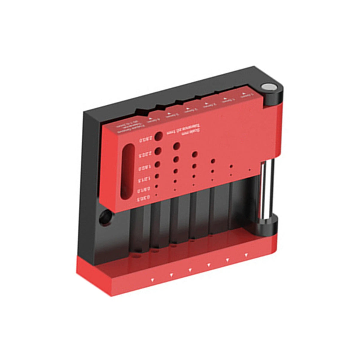 Borehole Positioning Locator for Coaxial and Through Holes Drilling Tool