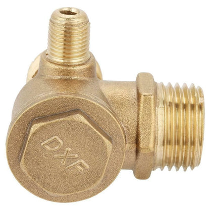 External Thread Air Compressor Check Valve Male Threaded (0.8in x 0.7in x 0.4in)