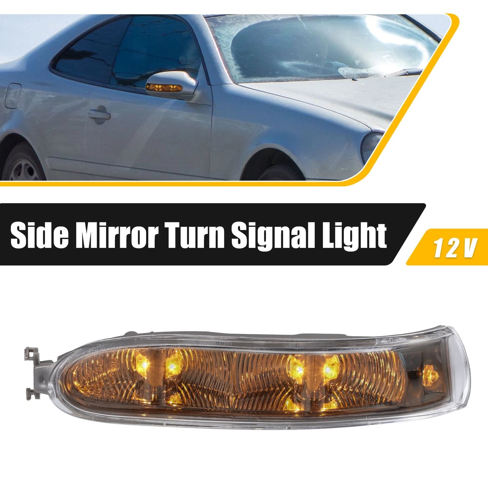 LED Side Mirror Turn Signal Light Left for Mercedes-Benz CLK320 CLK350 (2004–2009)