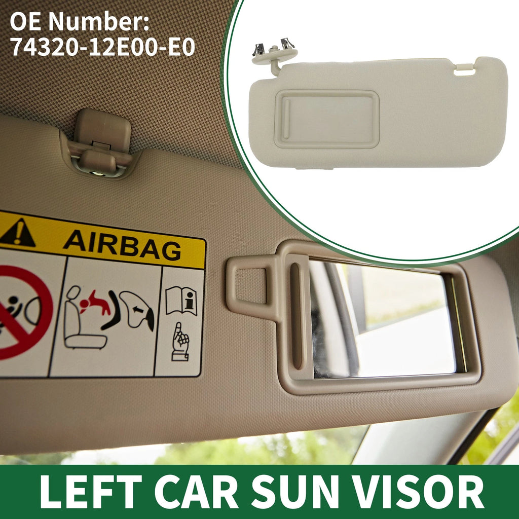 Left Car Sun Visor with Mirror for Toyota Corolla (2011–2013)