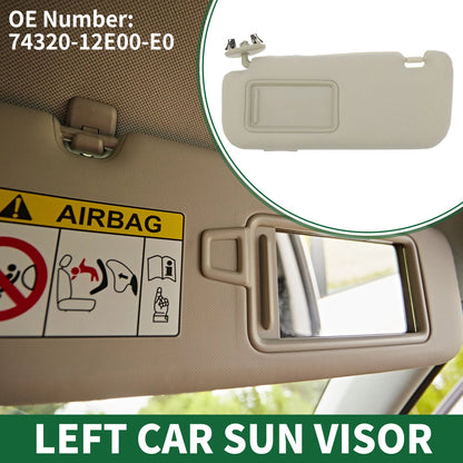 Left Car Sun Visor with Mirror for Toyota Corolla (2011–2013)