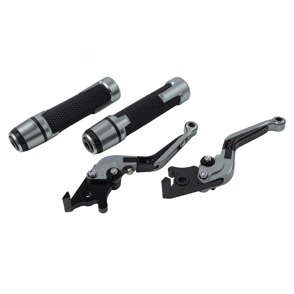 Folding Extendable Brake Clutch Lever Set for Kawasaki Ninja250R (2008–2012)