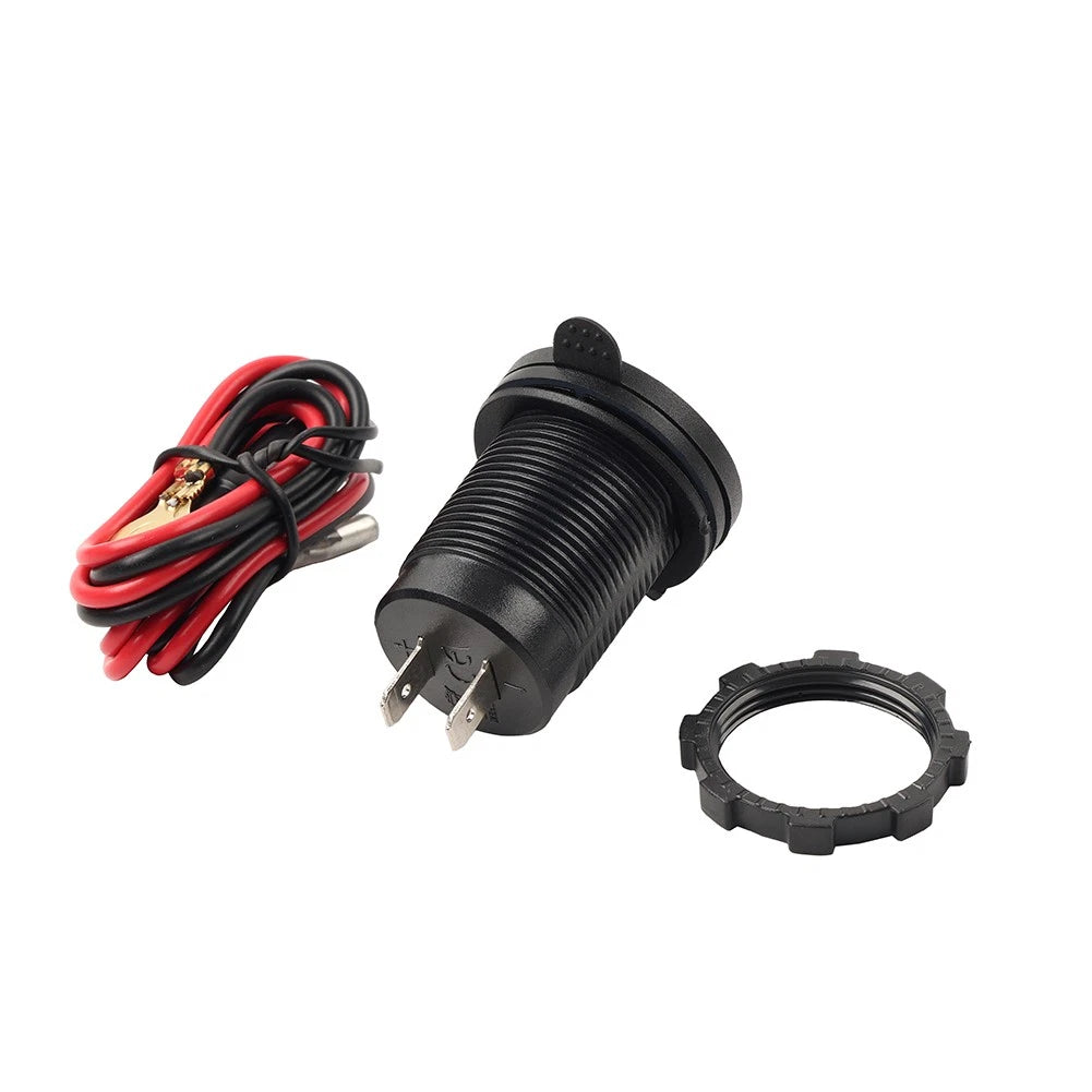 24V 12V QC PD Type C USB Fast Power Charger Socket for Car Boat RV Marine