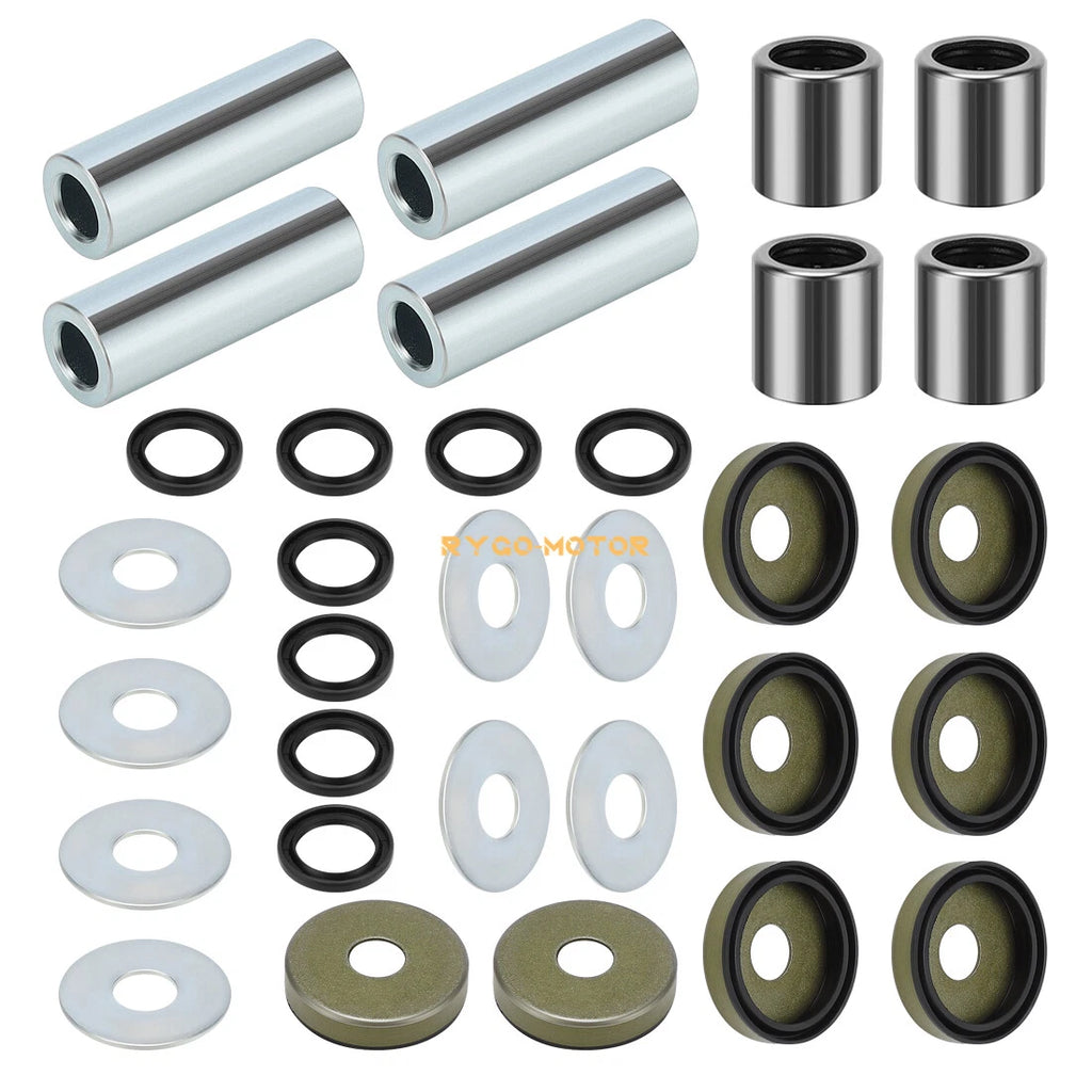 Front Lower A-Arm Bushing Shaft Seal Kit for Arctic Cat Kawasaki Suzuki 400 ATV (2000–2023)