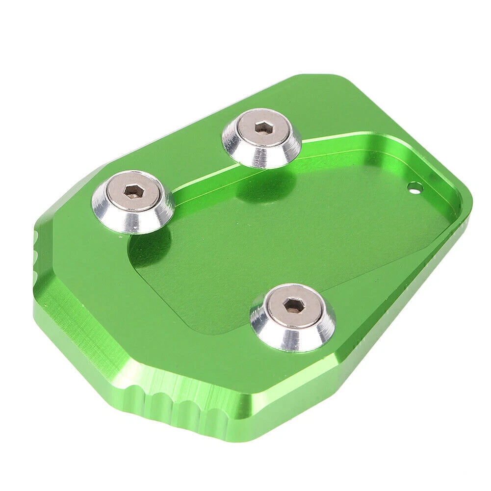Kickstand Side Stand Extension Pad for Yamaha MT09 (2013–2016) Green
