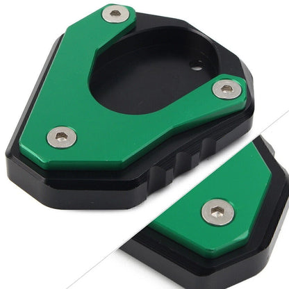 Foot Stand Side Extension Plate for Kawasaki Ninja 400 Versys 650 (2018–2023) - Green