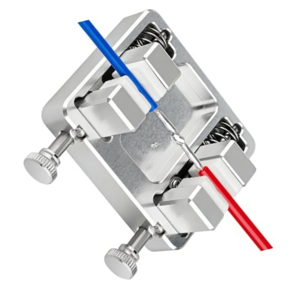 18 11 5cm Aluminum Soldering Clamp with Adjustable Opening