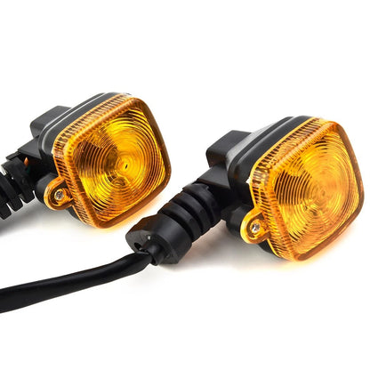2X Amber Halogen Turn Signal Bulbs for Motorcycle Scooter