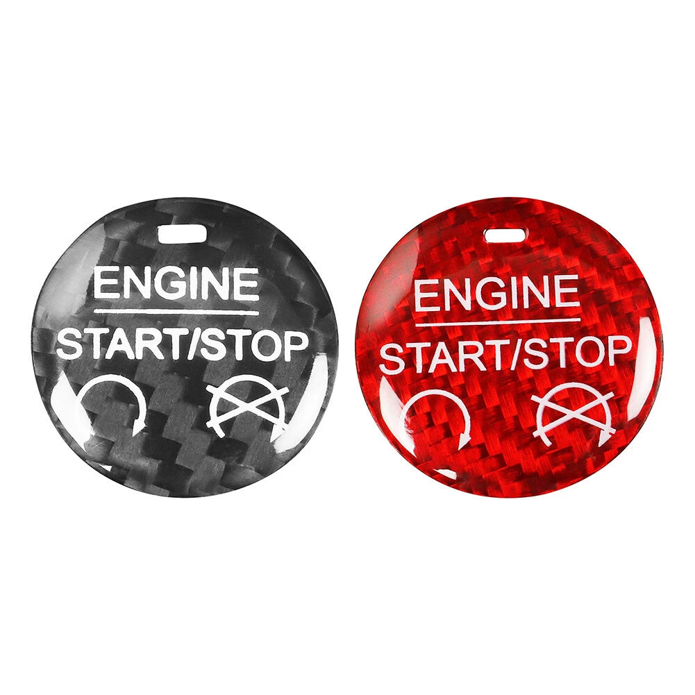 Engine Start Stop Button Cover Trim for Ford Mustang (2015–2022)