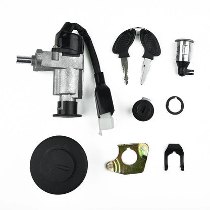 Ignition Motorcycle Switch Lock Set for GY6 139QMB 50/125/150cc Scooter