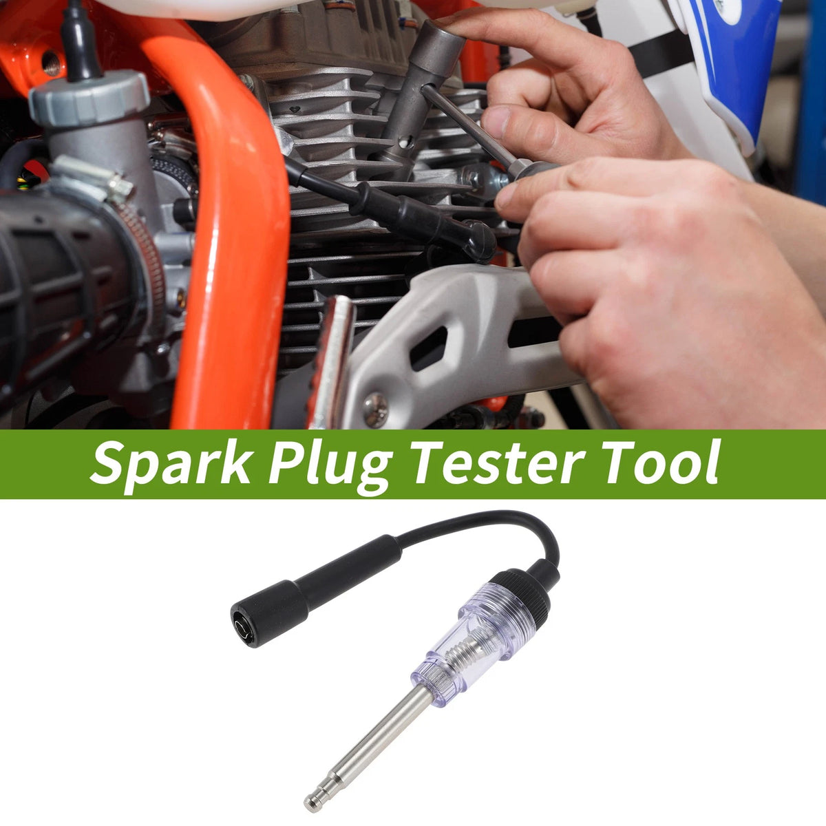 Spark Plug Tester for Car Engine Tune-Up (Universal)