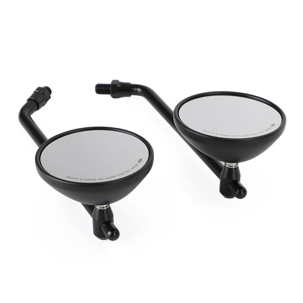 Classic Style Black Mirrors 10mm R/H for Honda CB Shadow Cruiser (T9)