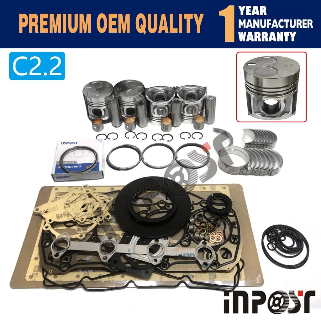 Engine Overhaul Rebuild Kit for Caterpillar CAT C2.2