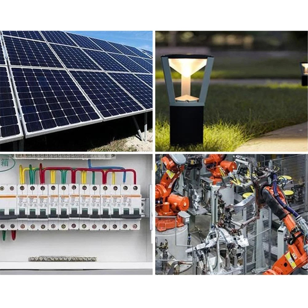 20PCS Solar PV Ground Wire with Terminals for