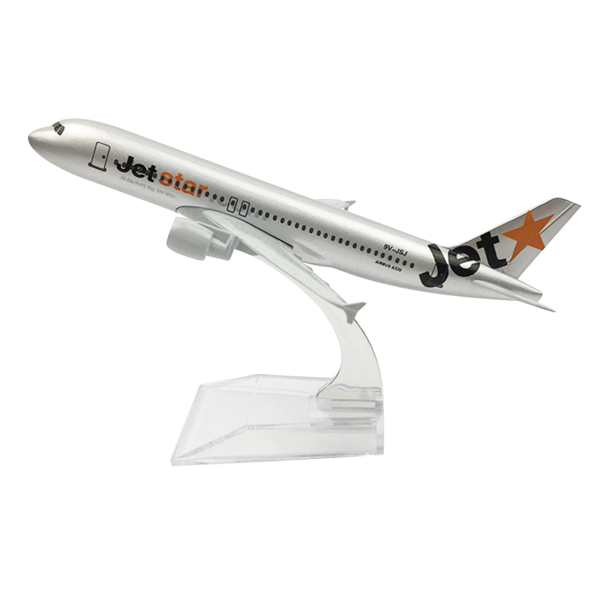 A320 Jet Star Airlines Diecast Model Airplane (1:400 Scale)