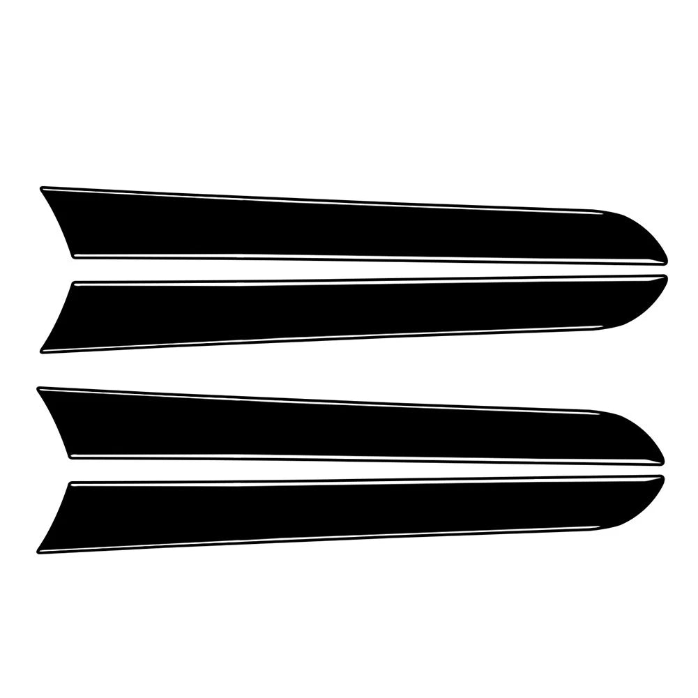 Piano Black Interior Door Handle Panel Trim for Audi A4 B8 A5 (2008–2016)