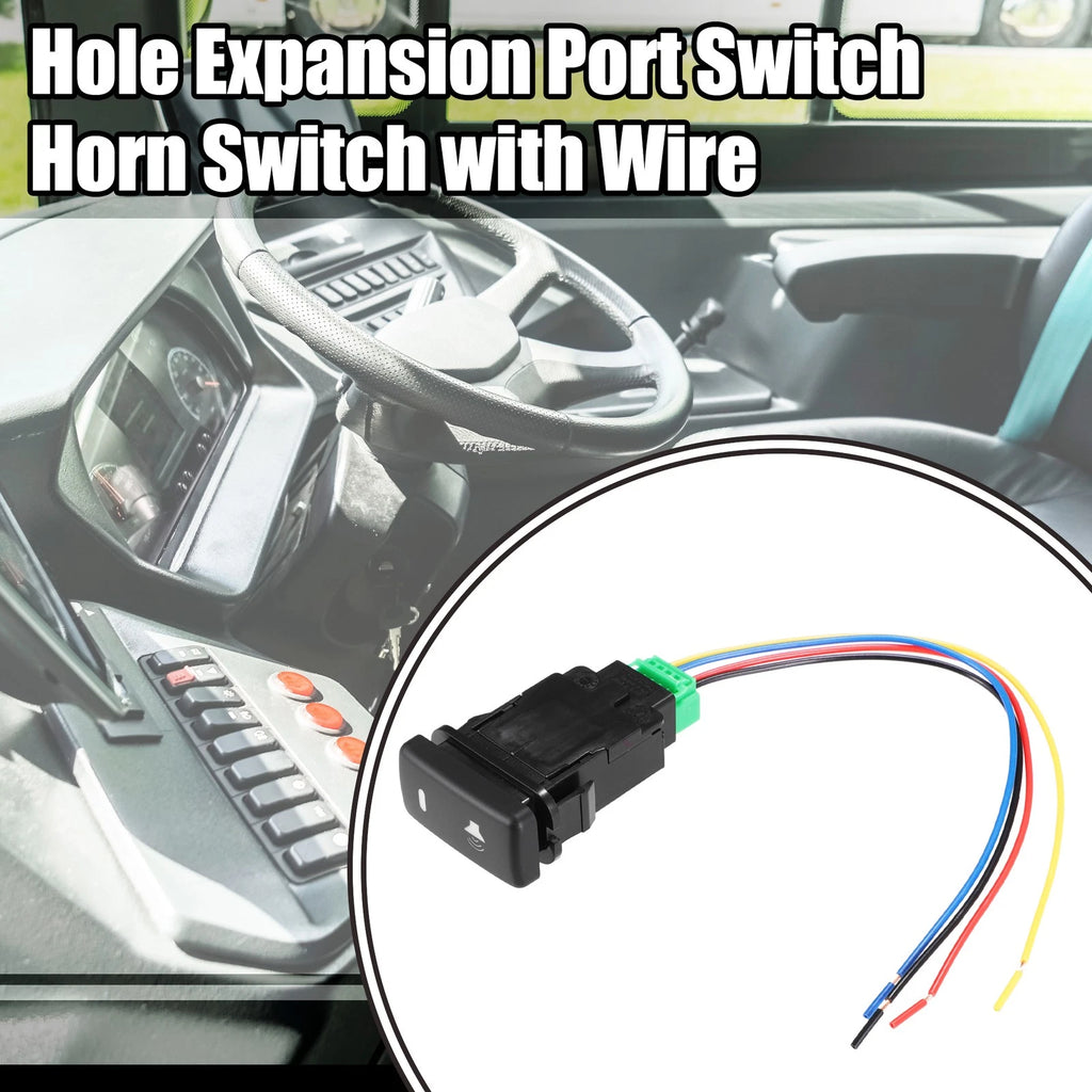 Horn Switch Hole Expansion Port Replacement for Toyota Alphard (2005–2015)