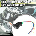 Horn Switch Hole Expansion Port Replacement for Toyota Alphard (2005–2015)