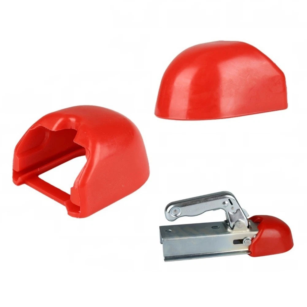 Protective Cover for Trailer Ball 50MM Red Plastic Coupler Accessory