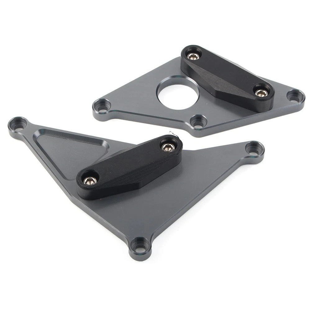 Engine Case Slider Protector Cover for Suzuki SV650 (2016–2018) Aluminum Titanium