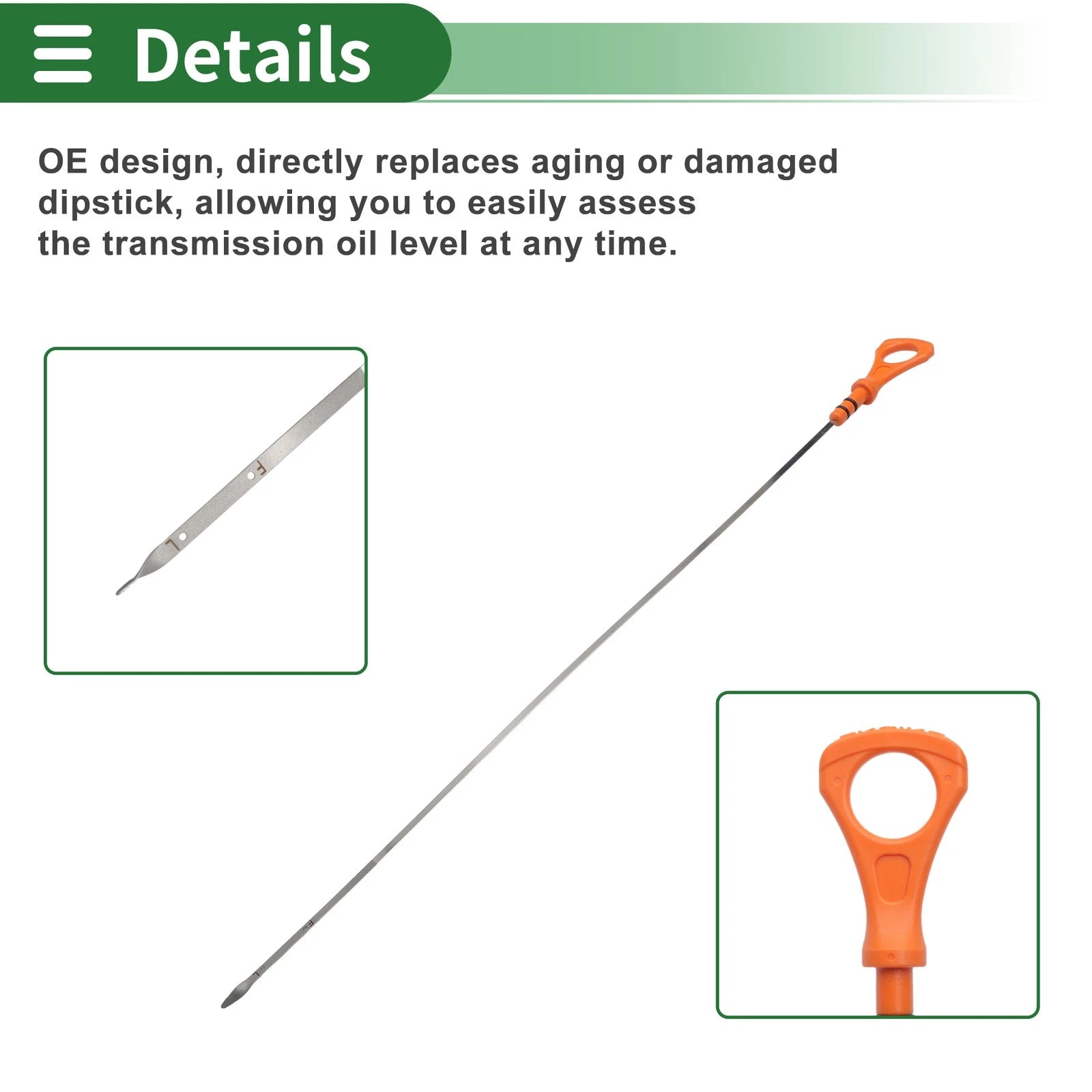 Oil Level Dipstick Replacement for Hyundai Accent Kia Soul Rio (2009–2014)