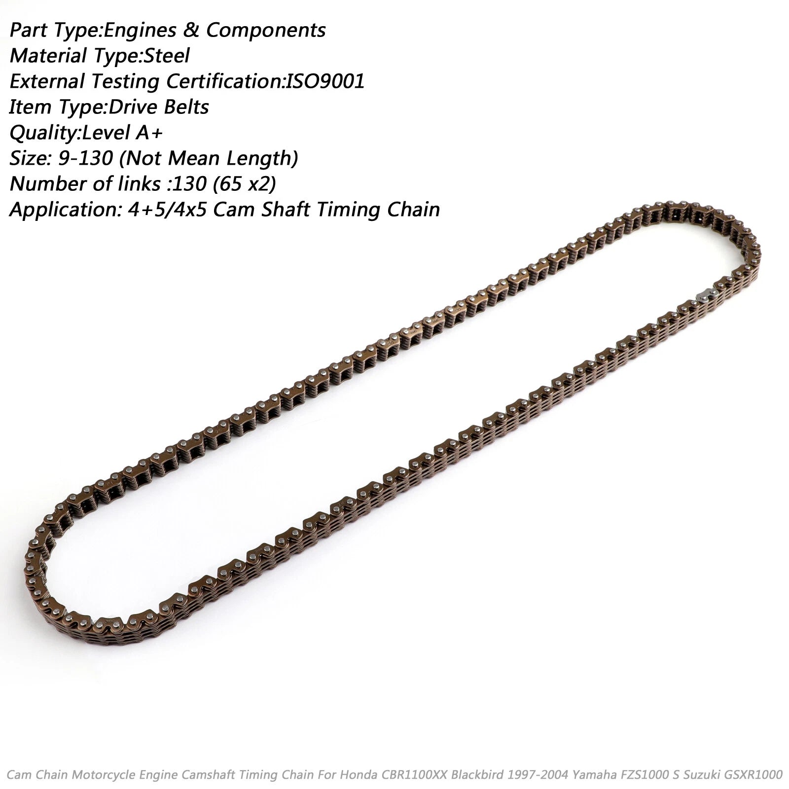 Chain for KTM 390 Adventure 250 DK 390 DK RC 250 ABS 390 RC390 Adv T9 (2020–2023)