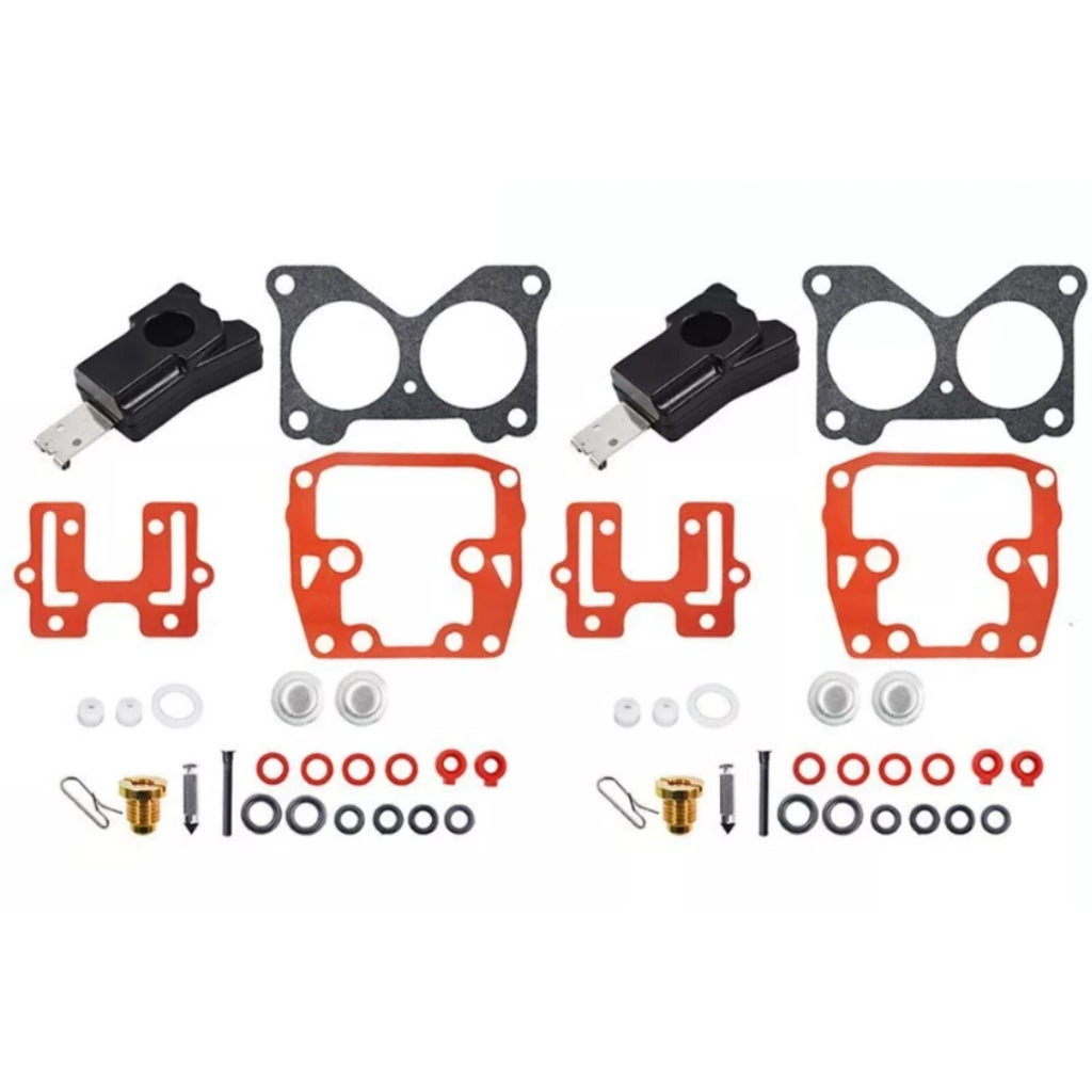 2X Carburetor Repair Kit 439076 for OMC Johnson Evinrude (18-7046)