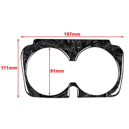 Marbling Water Cup Holder Cover Trim for Benz C GLC Class (2015–2021)