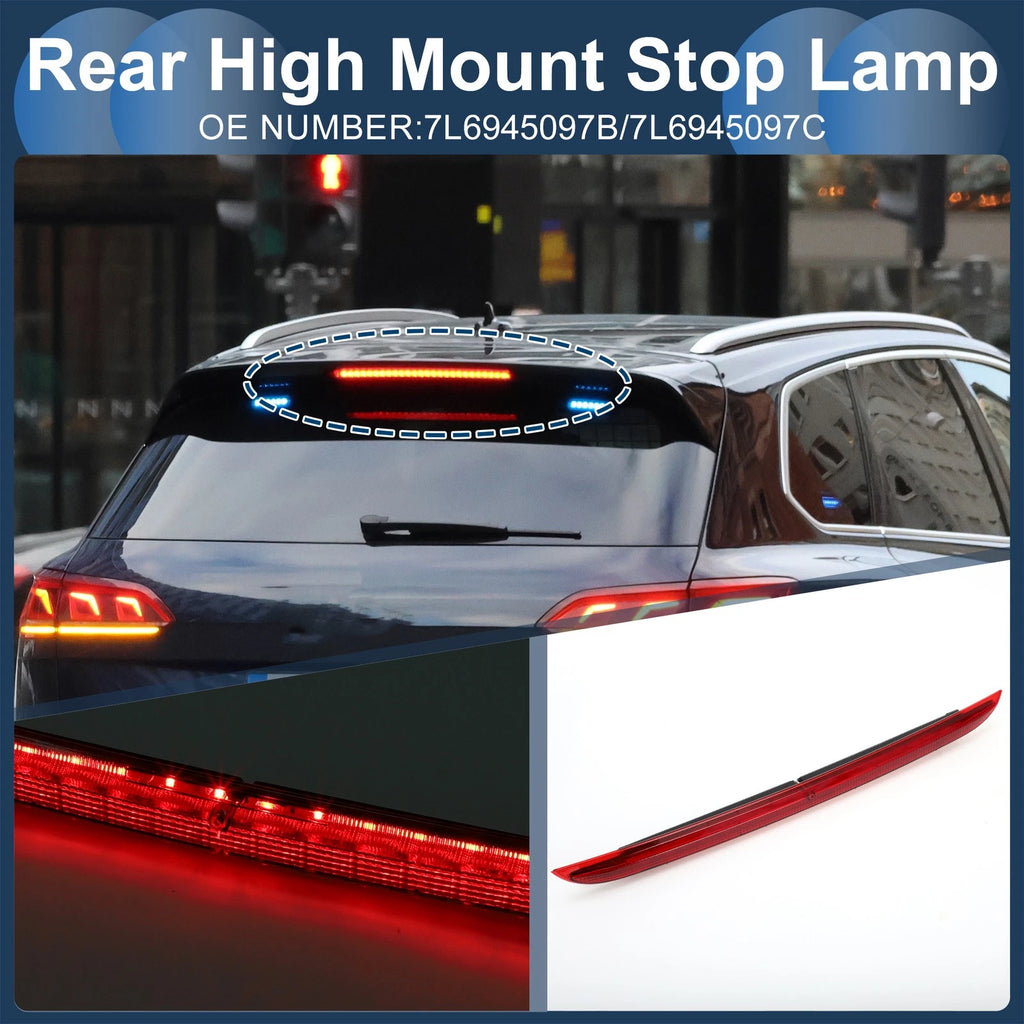 LED Third Brake Light for VW Touareg (2003–2010) Red Housing