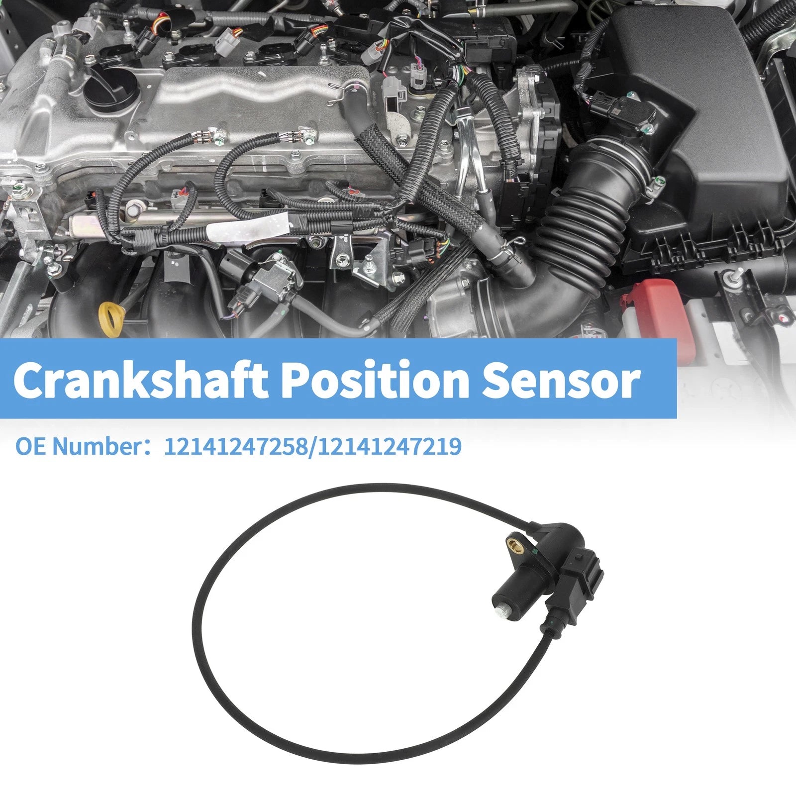 Crankshaft Position Sensor Replacement for BMW E34 518i (1989–1994)