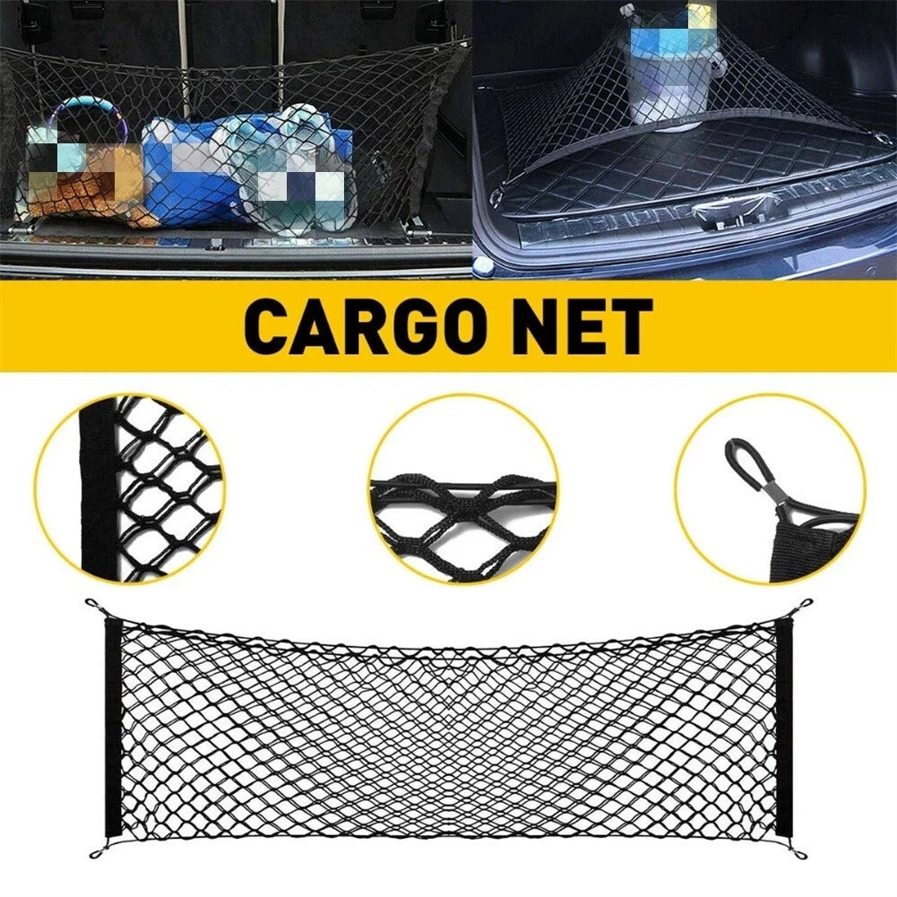 Trunk Storage Net for Most Vehicles (Double-layer Vertical Mesh)