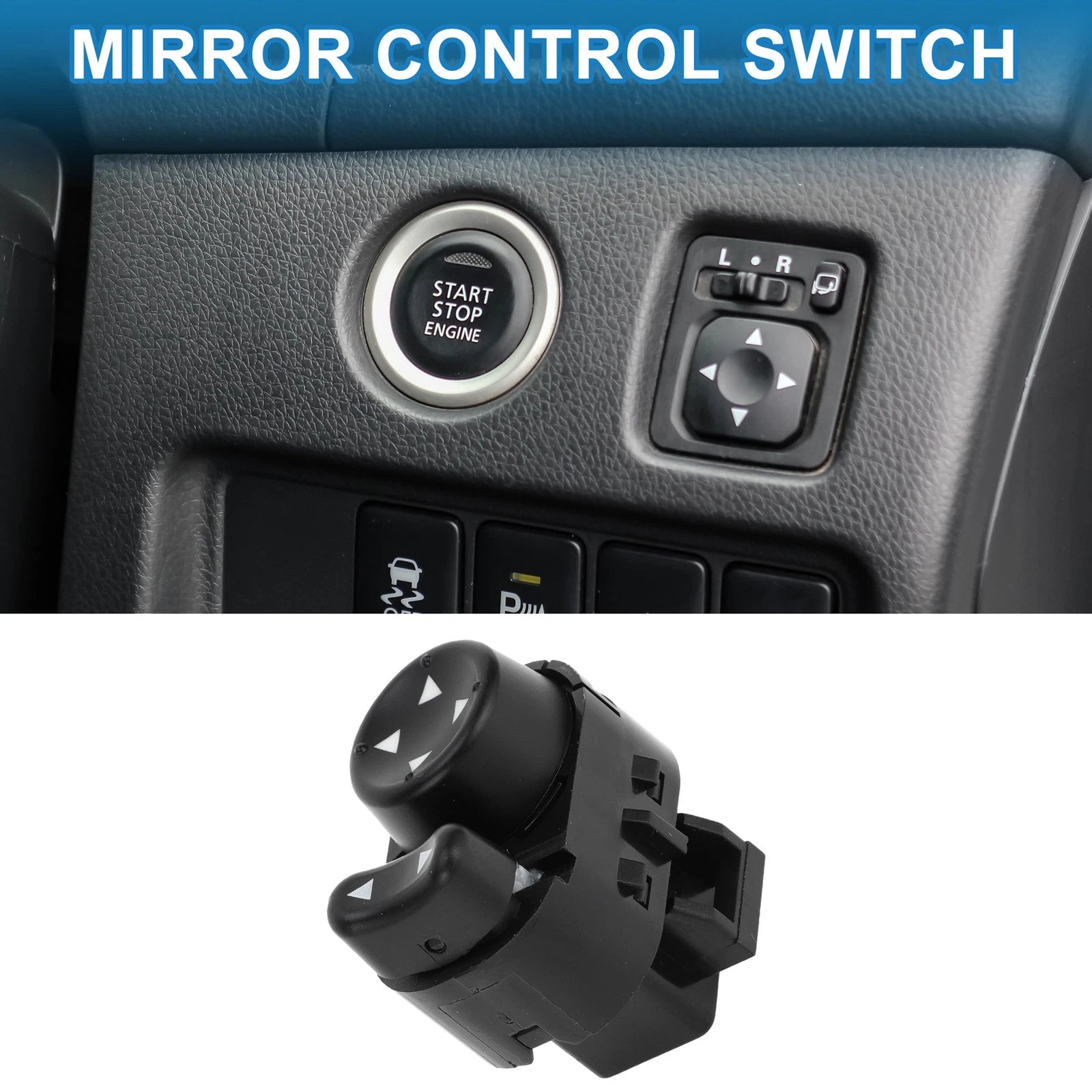 Car Mirror Switch Replacement for Chevrolet HHR Impala Monte Carlo (2006–2011)