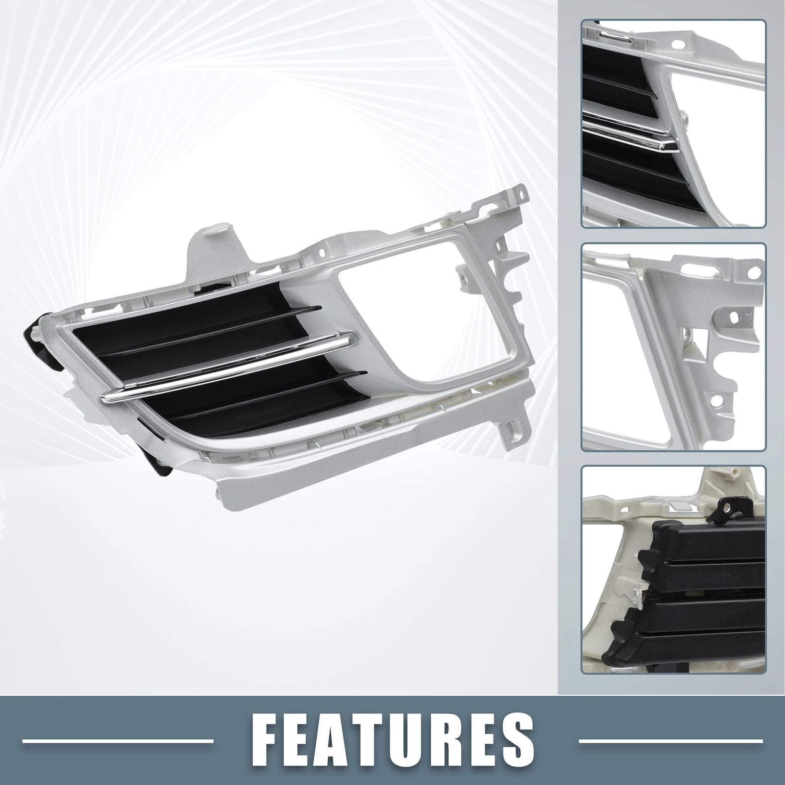 Fog Light Grille Cover Front Right Side for Mazda 6 (2018–2020)