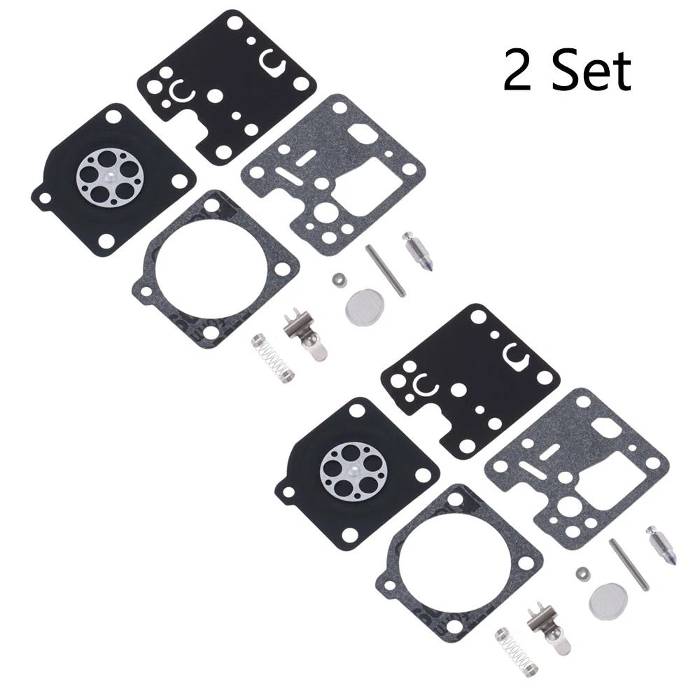 Set of 2 Carburetor Repair Kits for ECHO ES230 ES231 PB230 PB231 GT-200 (RB-107)