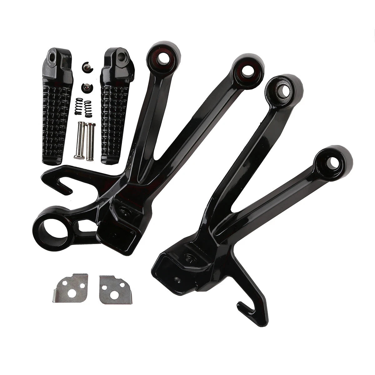 Rear Footrest Foot Peg Bracket for Suzuki GSXR1000 (2003–2004) Black
