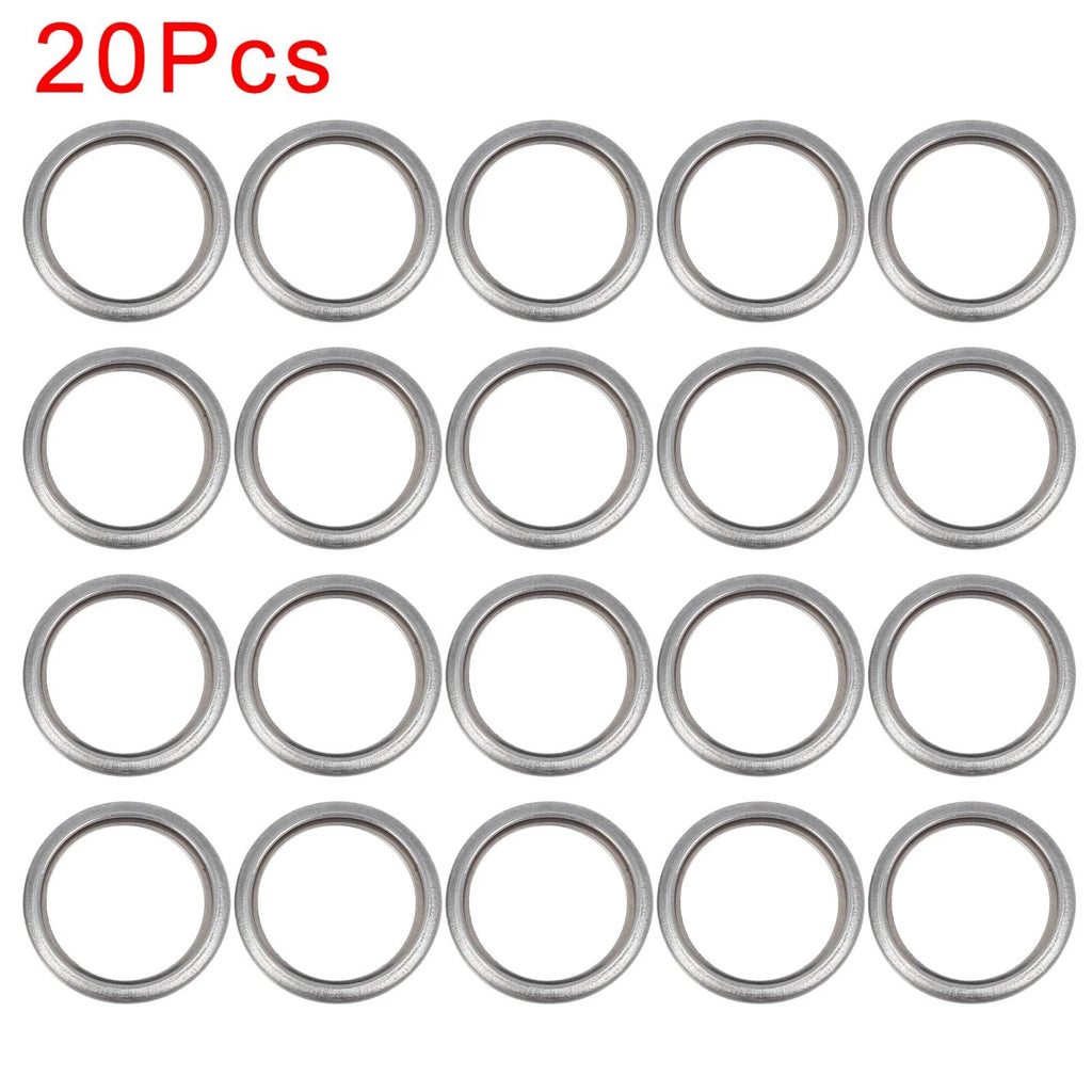 Oil Drain Plug Gasket Replacement for Subaru Silver Tone M20 (2008–2020)