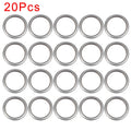Oil Drain Plug Gasket Replacement for Subaru Silver Tone M20 (2008–2020)