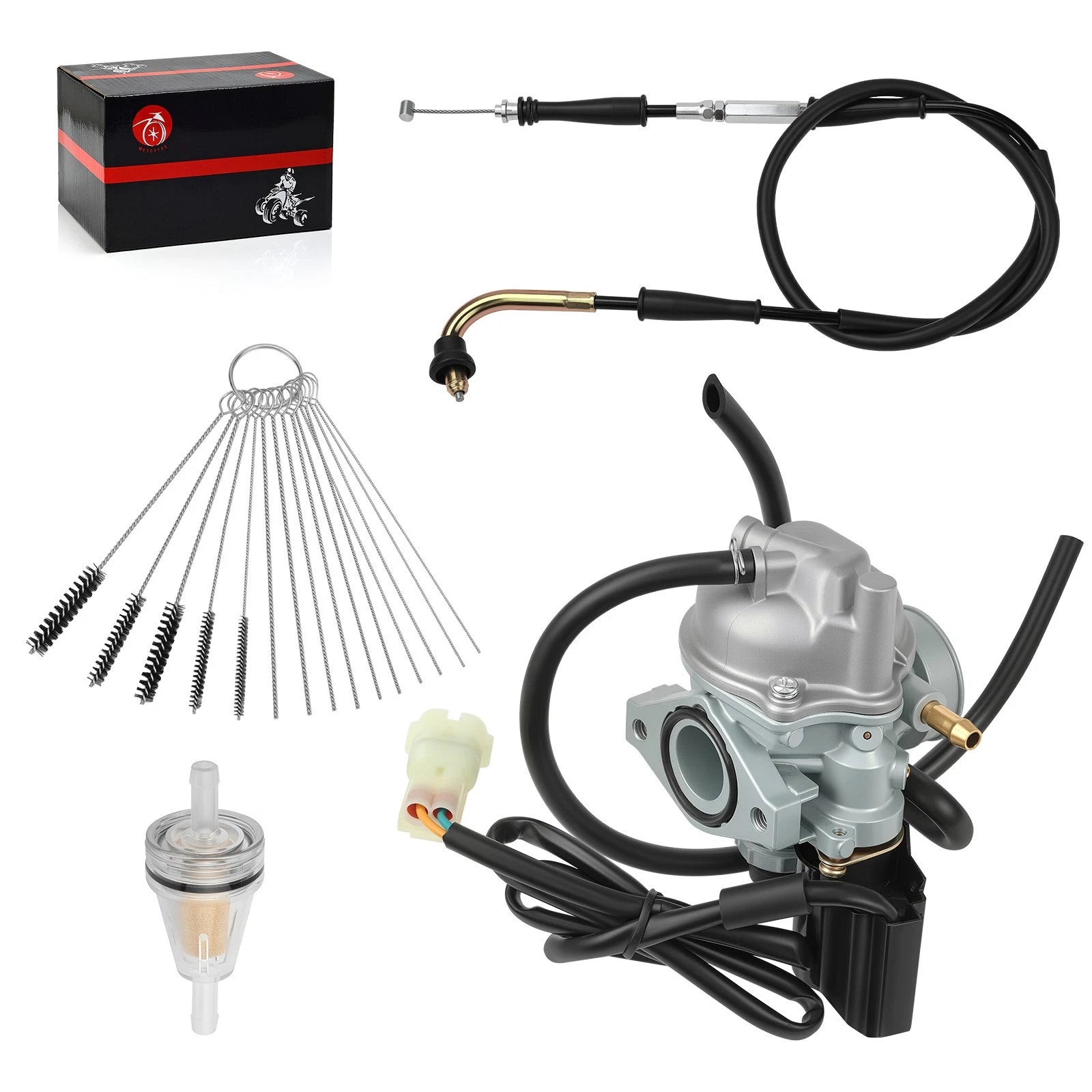 Carburetor & Throttle Cable for Kawasaki KFX90 (2007–2024) #15004-Y008