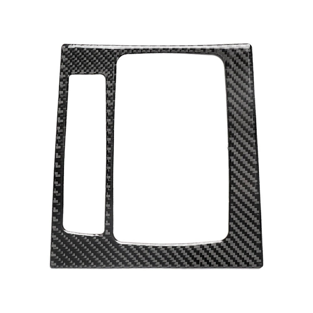 Carbon Fiber Console Gear Shift Panel Trim for Mazda 3 Axela (2017–2018)