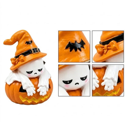 Hand-painted Resin Craft Pumpkin Desk Decor