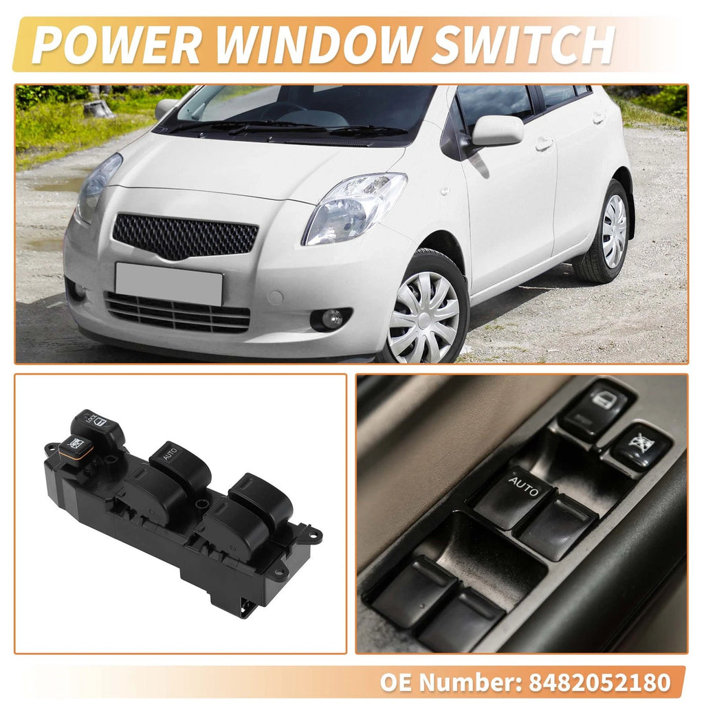 Front Right Side Power Window Switch Replacement for Toyota Yaris (1999-2005)