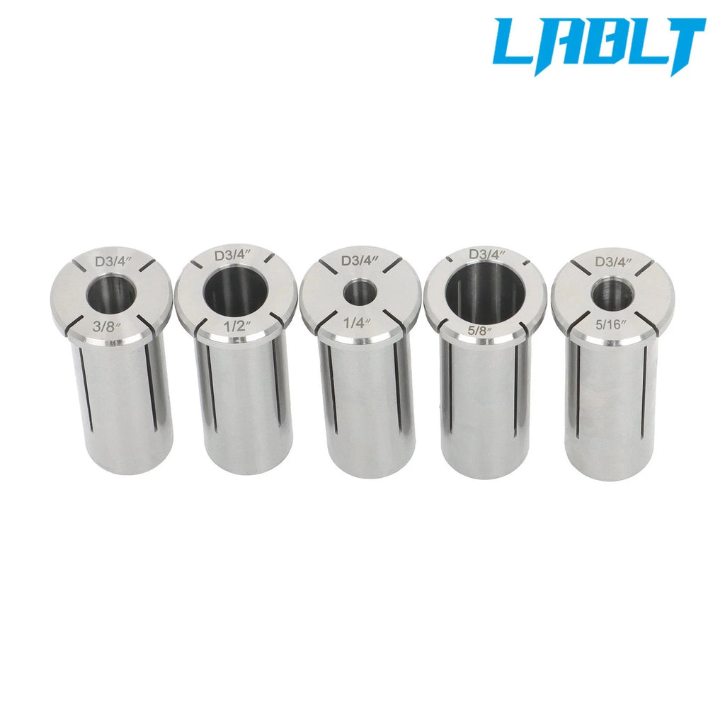 3/4" CAT40 Hydraulic Chuck + 5 Reduction Sleeves for